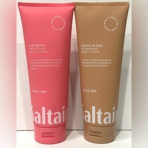 Saltair Pink Beach and Santal Bloom Body Lotion Set